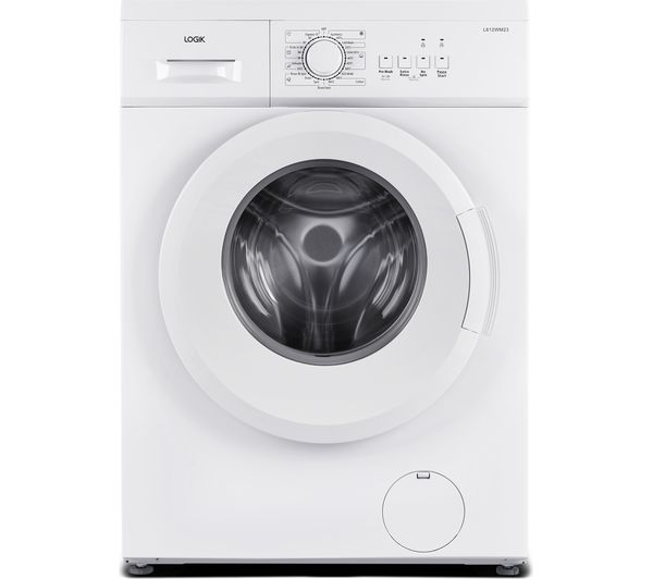 TieDex UK LOGIK L612WM23 6 kg 1200 Spin Washing Machine - White