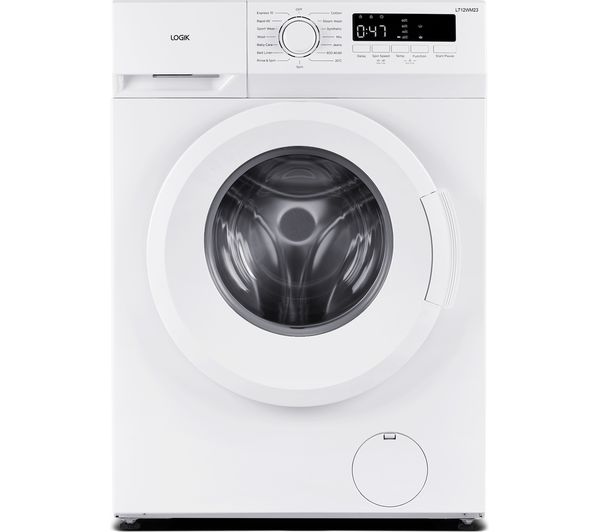 TieDex UK LOGIK L712WM23 7 kg 1200 Spin Washing Machine - White