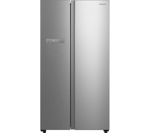 TieDex UK KENWOOD KSBSXC23 American-Style Fridge Freezer - Inox