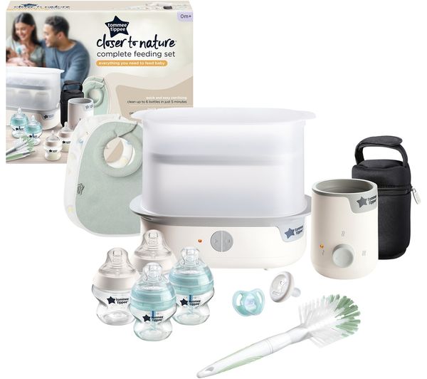 TieDex UK TOMMEE TIPPEE Complete Feeding Kit - White