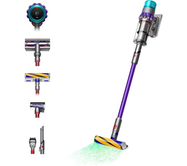 TieDex UK DYSON Gen5detect Absolute Cordless Vacuum Cleaner - Nickel & Blue