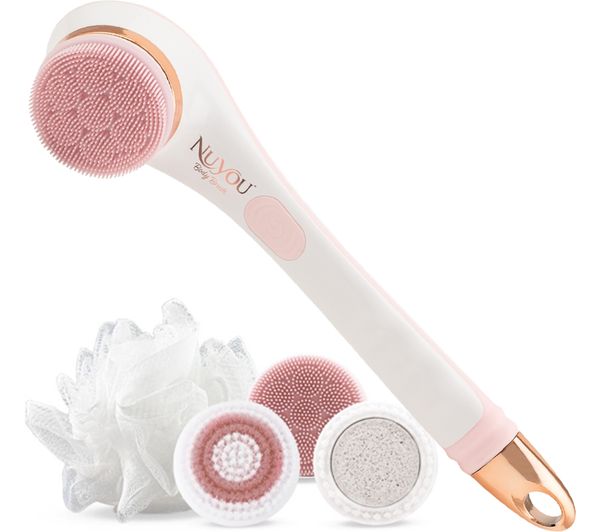 TieDex UK JML NuYou Body Brush - White & Gold