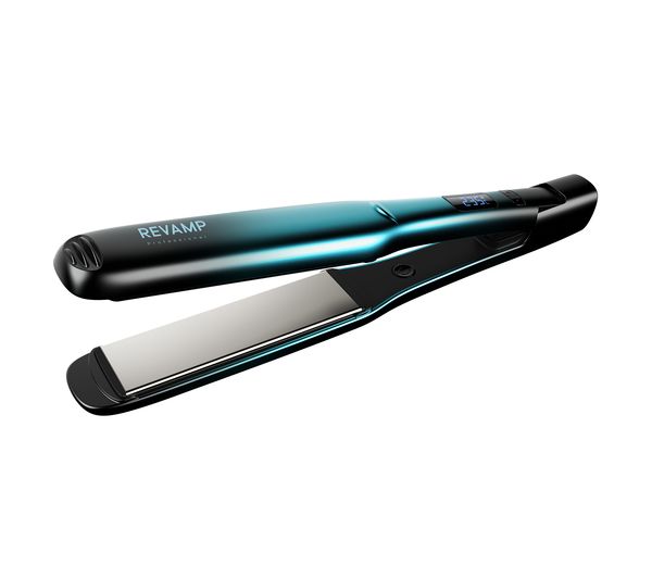 TieDex UK REVAMP Progloss Wide Ultra X Shine Hair Straightener - Black