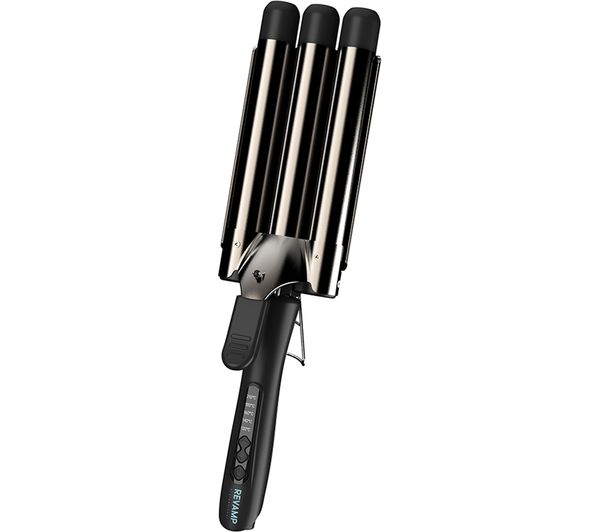 TieDex UK REVAMP Progloss Deep Beach Waver - Black