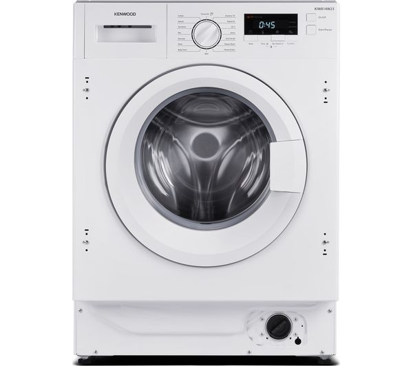 TieDex UK KENWOOD KIW814W23 Integrated 8 kg 1400 Spin Washing Machine