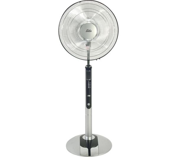 TieDex UK SOLIS Fan-Tastic 750 18" Pedestal Fan - Grey