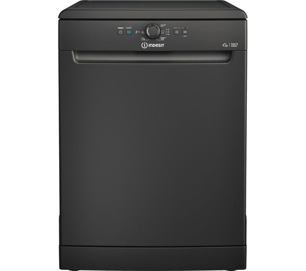 TieDex UK INDESIT D2FHK26BUK Full-size Dishwasher - Black