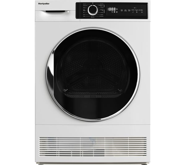 TieDex UK MONTPELLIER MTDC8SDW 8 kg Condenser Tumble Dryer - White