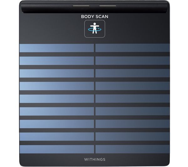 TieDex UK WITHINGS Body Scan Smart Scale - Black