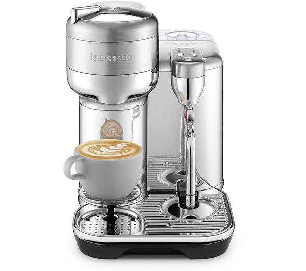 TieDex UK NESPRESSO by Sage Vertuo Creatista SVE850BSS4GUK1 Smart Coffee Machine - Brushed Stainless Steel