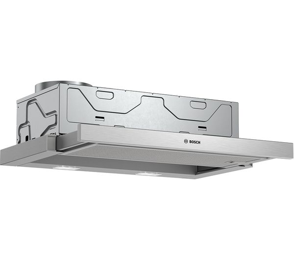 TieDex UK BOSCH Series 2 DFM063W56B Telescopic Cooker Hood - Silver