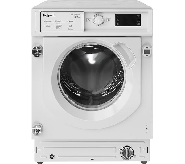 TieDex UK HOTPOINT BI WDHG 861485 UK Integrated 8 kg Washer Dryer