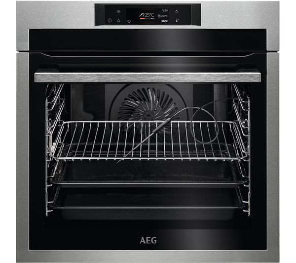 TieDex UK AEG BPE742380M Electric Pyrolytic Oven - Black