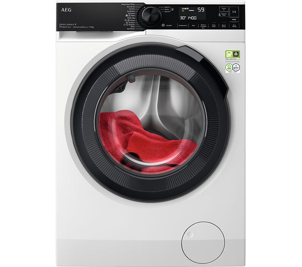 TieDex UK AEG PowerCare LFR84146UC 10 kg 1400 Spin Washing Machine - White