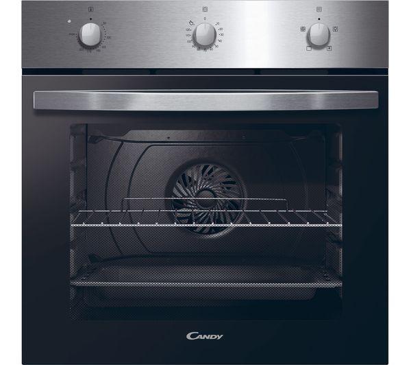 TieDex UK CANDY FIDCX403 Electric Oven - Black & Stainless Steel