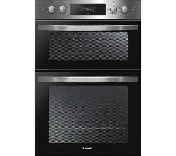 TieDex UK CANDY FCI9D405X Electric Double Oven - Stainless Steel