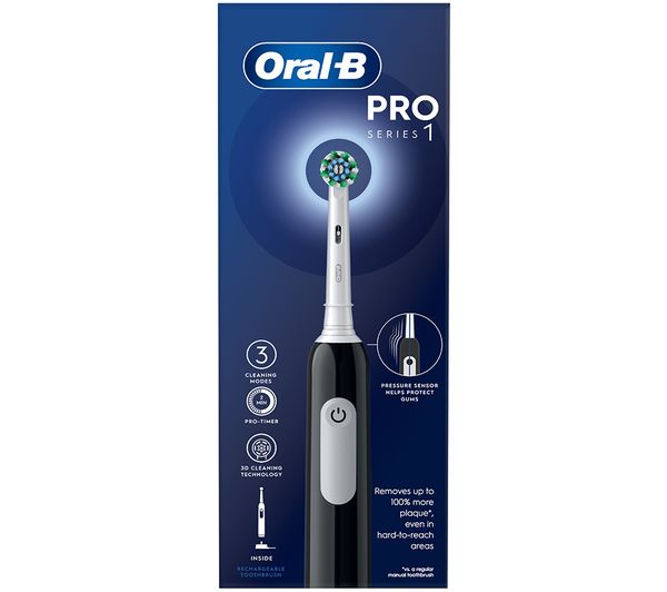 TieDex UK ORAL B Pro 1 Cross Action ORAPRO1CABK Electric Toothbrush