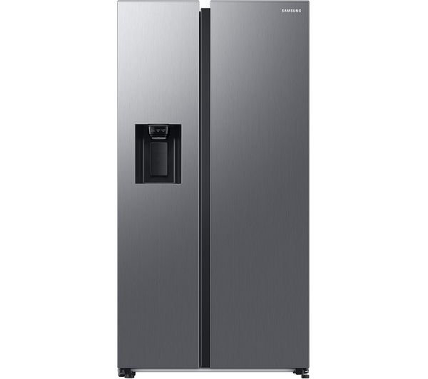 TieDex UK SAMSUNG Series 8 SpaceMax RS68CG885ES9EU American-Style Smart Fridge Freezer - Matte Stainless Steel