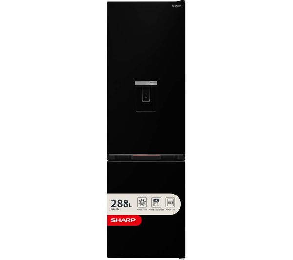 TieDex UK SHARP SJ-BB05DTDBE-EN 60/40 Fridge Freezer - Black