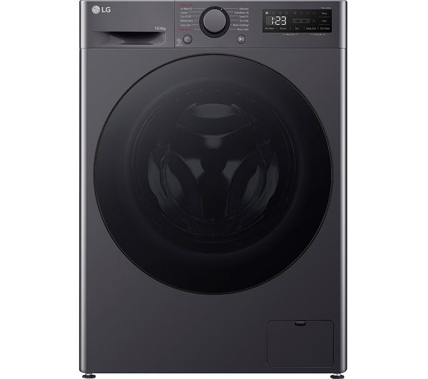 TieDex UK LG TurboWash360 with AI FWY706GBTN1 10 kg Washer Dryer - Grey