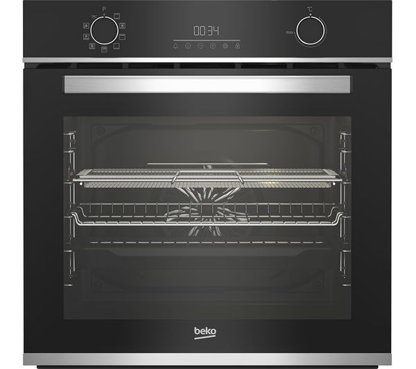 TieDex UK BEKO Pro AeroPerfect AirFry BBIMA13301XMP Electric Pyrolytic Oven - Stainless Steel