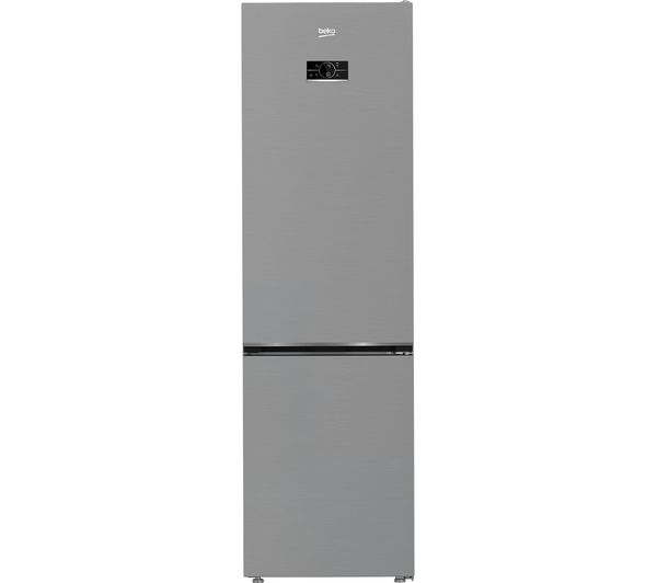 TieDex UK BEKO Pro HarvestFresh AeroFlow CNG7603VPX 60/40 Fridge Freezer - Brushed Steel