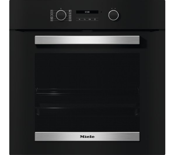 TieDex UK MIELE H2465B Electric Smart Oven - Obsidian Black