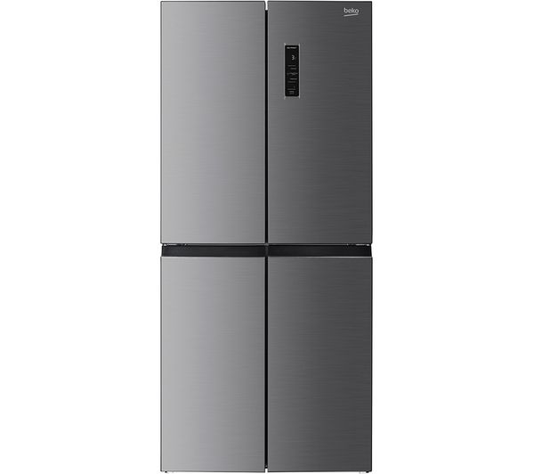 TieDex UK BEKO Pro HarvestFresh GN15880VPX Fridge Freezer - Brushed Steel