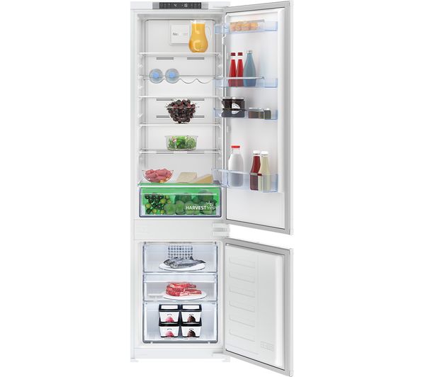 TieDex UK BEKO HarvestFresh BCND4V973 Integrated 70/30 Fridge Freezer - Sliding Hinge