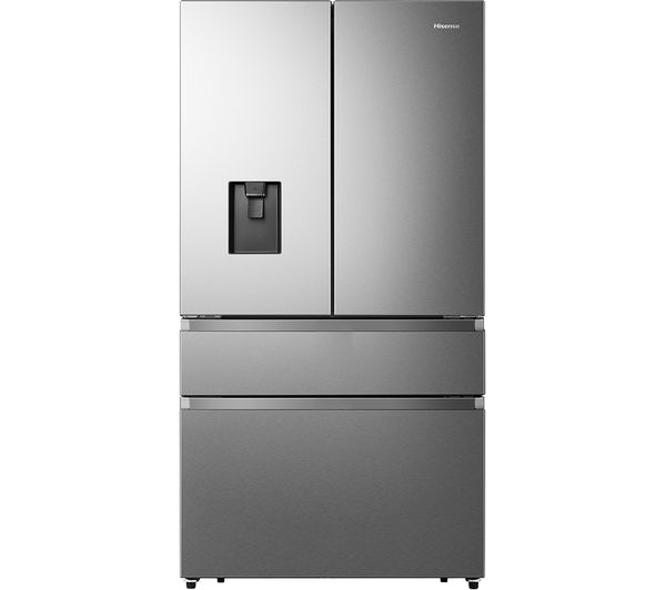 TieDex UK HISENSE PureFlat RF749N4SWSE Smart Fridge Freezer - Stainless Steel