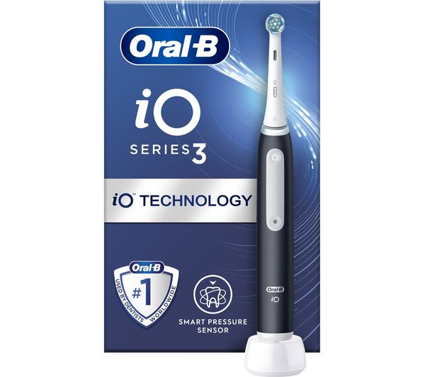 TieDex UK ORAL B iO 3 Electric Toothbrush - Black