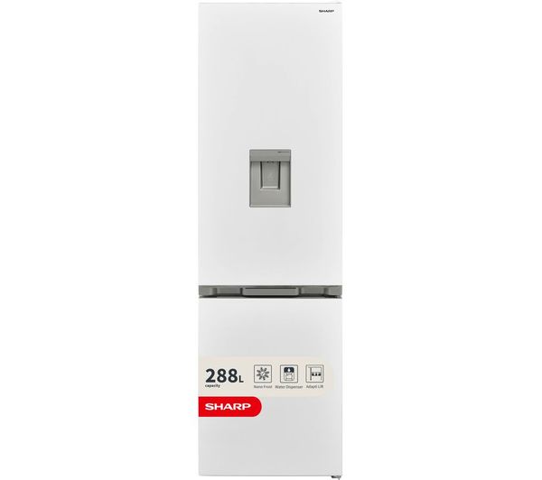 TieDex UK SHARP SJ-BB05DTDWE-EN 60/40 Fridge Freezer - White