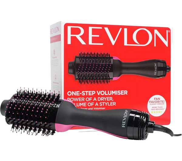 TieDex UK REVLON One Step Volumiser Classic Hair Styler - Black