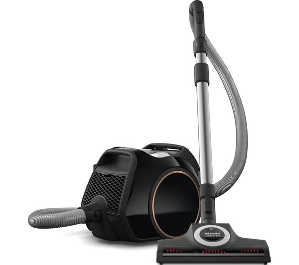 TieDex UK MIELE Boost CX1 Cat & Dog PowerLine Bagless Cylinder Vacuum Cleaner - Obsidian Black