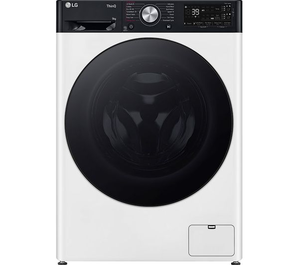 TieDex UK LGE EZDispense F4Y709WBTA1 WiFi-enabled 9 kg 1400 Spin Washing Machine - White