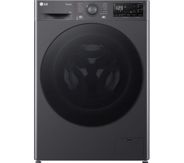 TieDex UK LG EZDispense F4Y509GBLA1 WiFi-enabled 9 kg 1400 Spin Washing Machine - Slate Grey