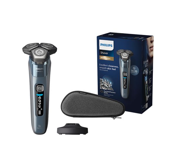 TieDex UK PHILIPS Series 8000 S8692/35 Wet & Dry Rotary Shaver - Blue