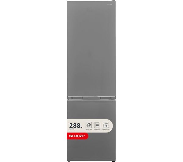 TieDex UK SHARP SJ-BB05DTXLE-EN 60/40 Fridge Freezer - Inox