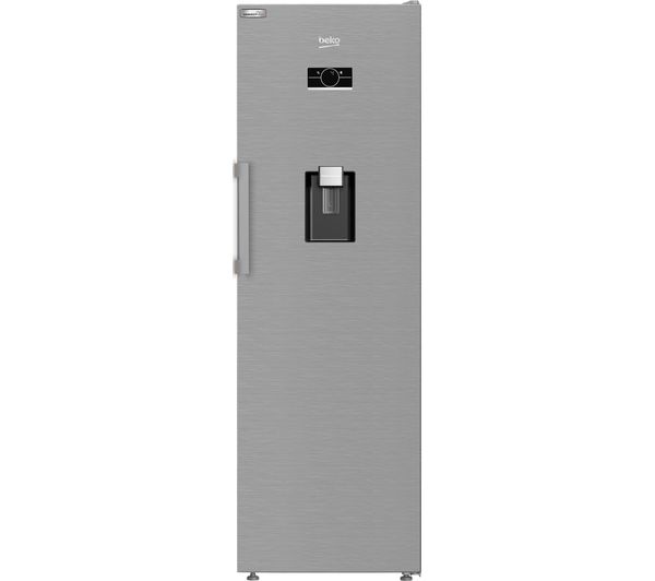 TieDex UK BEKO Pro HarvestFresh AeroFlow LNP5686LDVPS Tall Fridge - Stainless Steel