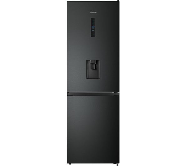 TieDex UK HISENSE RB395N4WFE 60/40 Fridge Freezer - Black