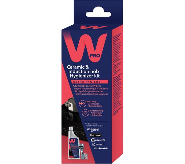 TieDex UK WPRO Ceramic & Induction Hob Cleaning Kit