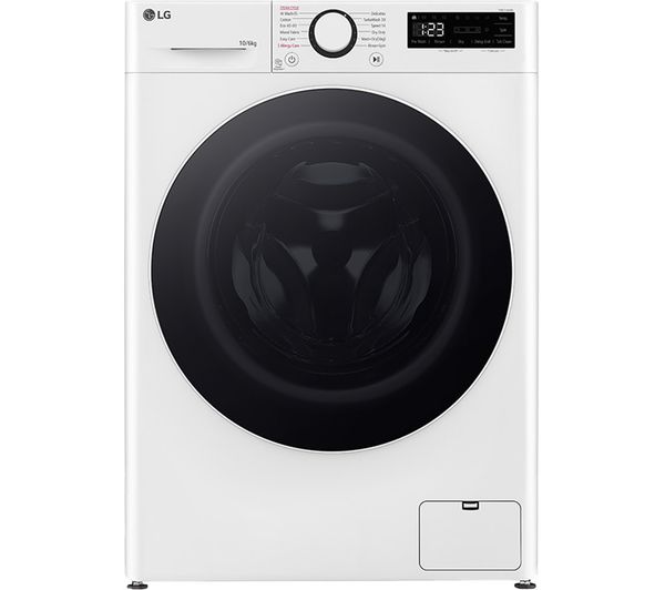 TieDex UK LG TurboWash360 with AI FWY706WWTN1 10 kg Washer Dryer - White