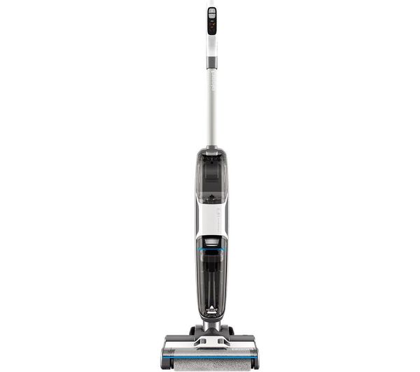 TieDex UK BISSELL CrossWave HF3 Upright Hard Floor Vacuum Cleaner - White & Grey