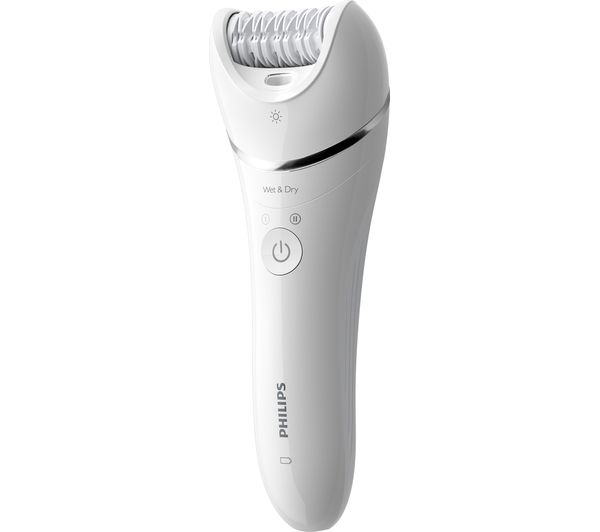 TieDex UK PHILIPS BRE710/01 Series 8000 Wet & Dry Epilator - White