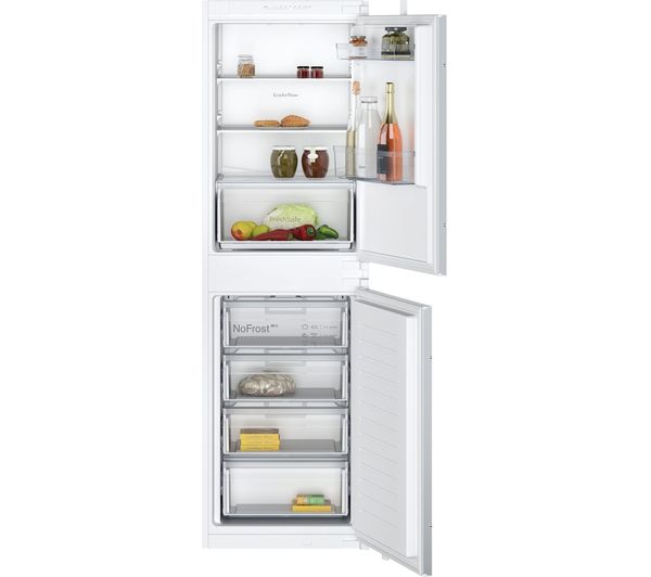 TieDex UK NEFF N30 KI7851SE0G Integrated 50/50 Fridge Freezer - Sliding Hinge