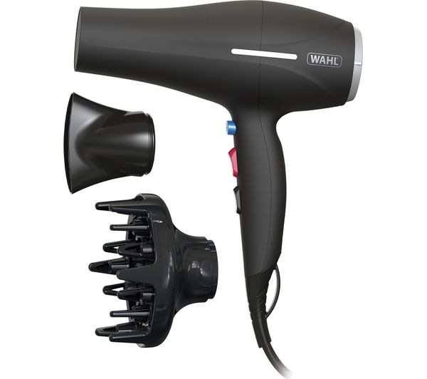 TieDex UK WAHL ZY105 Ionic Smooth Hair Dryer - Black