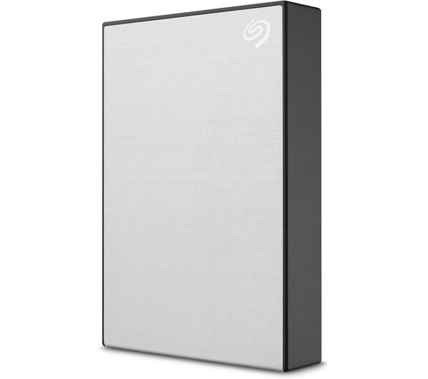 TieDex UK SEAGATE One Touch Portable Hard Drive - 4 TB, Silver