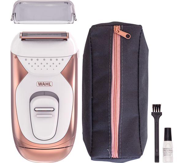 TieDex UK WAHL 3023392 Wet & Dry Foil Lady Shaver - Pink & White