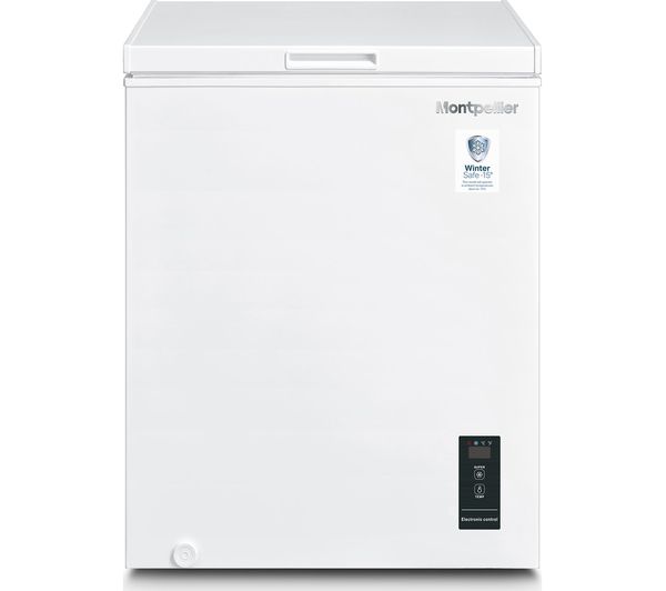 TieDex UK MONTPELLIER MCF140EW Chest Freezer - White