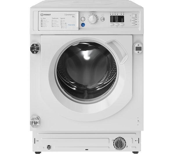 TieDex UK INDESIT BI WMIL 81485 UK Integrated 8 kg 1400 Spin Washing Machine